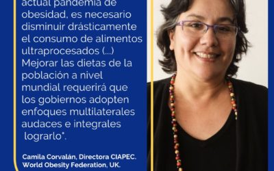 Columna Camila Corvalán: “Alimentos Ultraprocesados: ¿Sabes lo que comen tus hijos?”