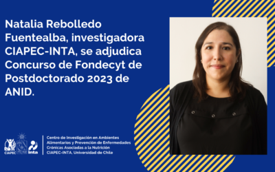 Natalia Rebolledo se adjudica Fondecyt de Postdoctorado 2023 otorgado por ANID