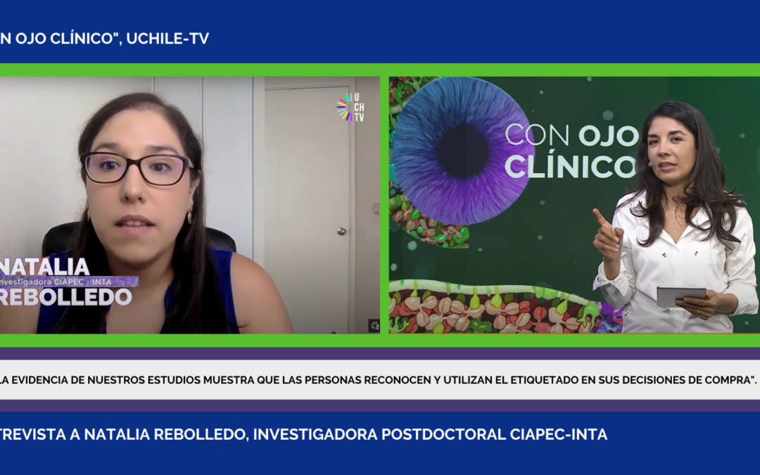 [PRENSA] Natalia Rebolledo en UCHILETV: “Las personas reconocen y utilizan los sellos en sus decisiones de compra”