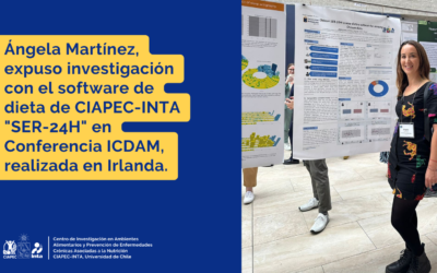 Ángela Martínez expuso resultados de investigación del software “SER-24H” en Conferencia Internacional en Irlanda