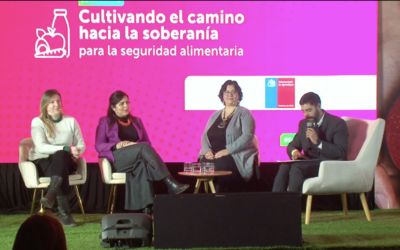 Camila Corvalán expuso en el Seminario “Cultivando el camino hacia la soberanía para la seguridad alimentaria” de Expo Chile Agrícola