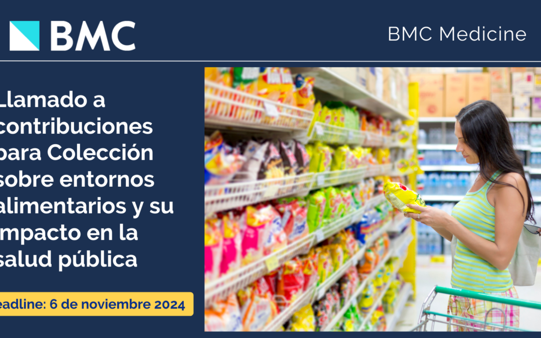 Llamado a contribuciones/Call for papers: Entornos alimentarios y su impacto en la salud pública