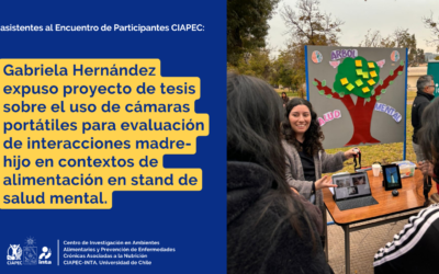 Estudiante CIAPEC expuso proyecto de tesis sobre uso de cámaras portátiles en Encuentro de Participantes CIAPEC