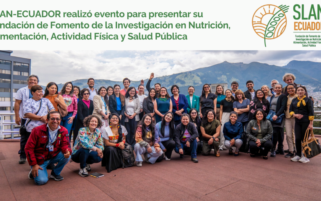 Camila Corvalán participó en actividad de lanzamiento de la Fundación SLAN-Ecuador