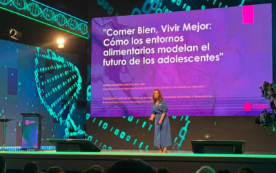 Ángela Martínez expuso en Congreso Futuro sobre entornos alimentarios y salud nutricional de jóvenes