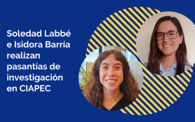 Soledad Labbé e Isidora Barría realizan pasantías de investigación en CIAPEC