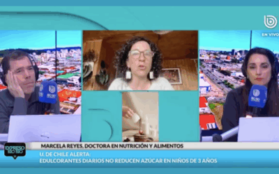 Entrevista a Dra. Marcela Reyes en Radio Bío Bío: Estudio de la Universidad de Chile revela que 3 de cada 4 niños de 3 años consume edulcorantes no nutritivos