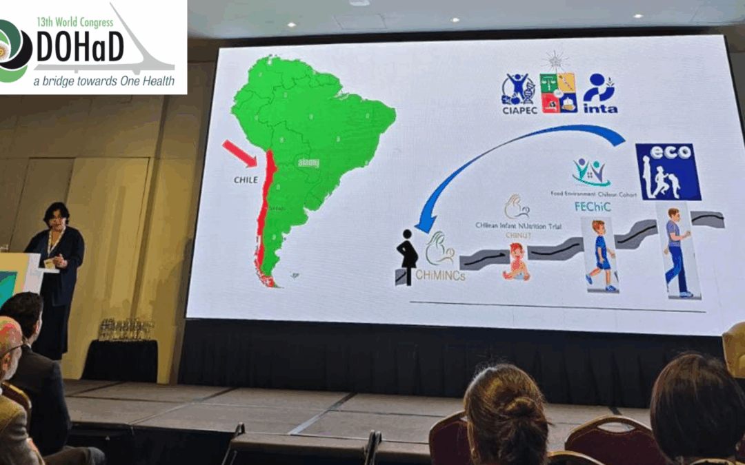 Camila Corvalán expuso sobre la relevancia de la nutrición en etapas tempranas en el 13º Congreso Mundial Congreso Mundial de DOHaD