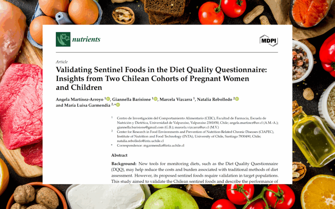 Investigación valida la utilidad y pertinencia de cuestionario internacional de calidad de dieta en embarazadas y niñas y niños de Chile