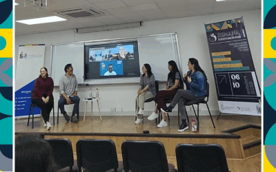 Fernanda Mujica y Natalia Rebolledo participaron en conversatorio sobre internacionalización en el marco de la Semana Internacional U. de Chile