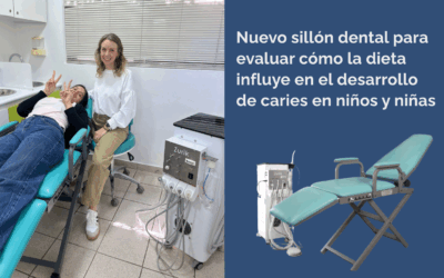 Nuevo sillón dental permitirá evaluar salud oral en niños y niñas de la cohorte BRECAM y estudiar relación entre consumo de ultraprocesados y caries
